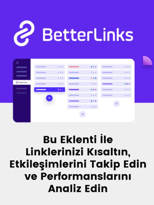 BetterLinks Pro Lisansı BetterLinks Pro Lisansı