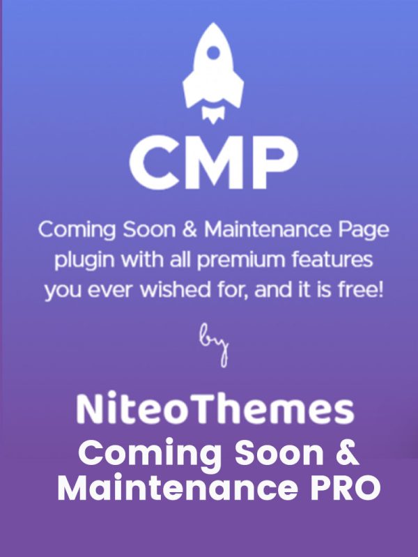 Coming Soon & Maintenance Pro Lisansı