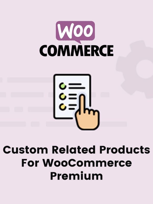 WPC Custom Related Products Premium Lisansı