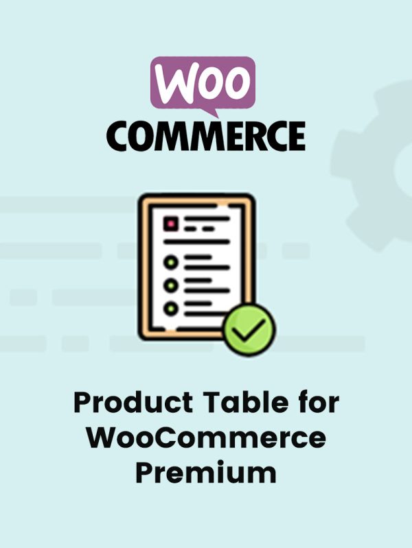 WPC Product Table Premium Lisansı
