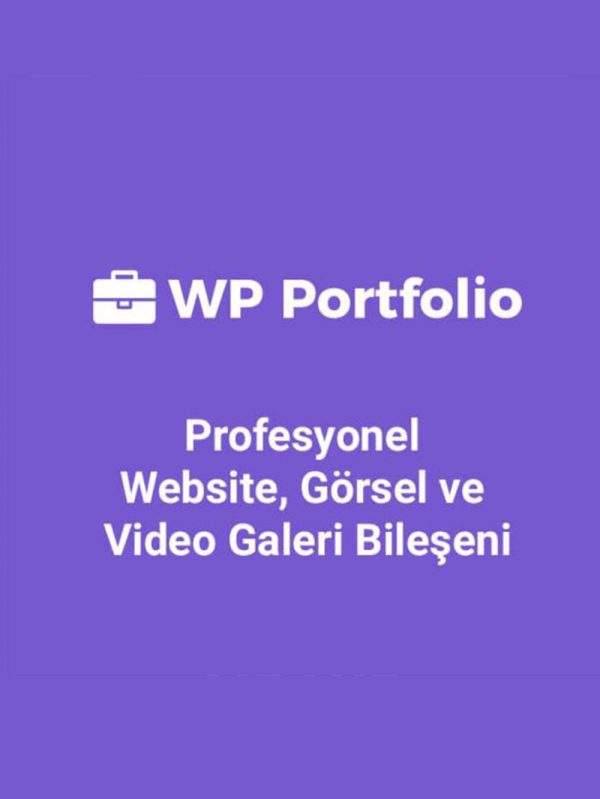WP Portfolio Lisansı